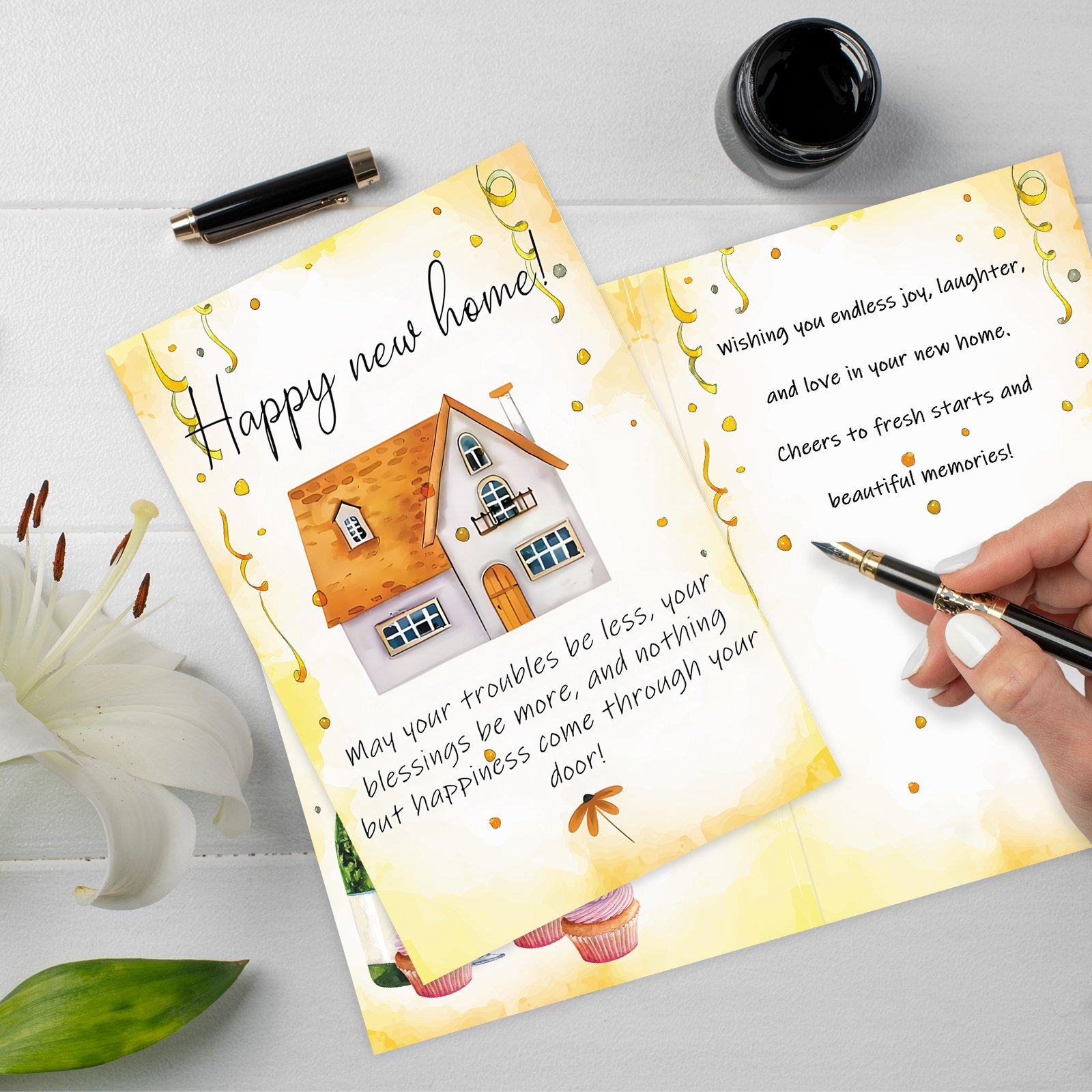 New Home Card, Funny Housewarming Card Gifts for Women Men, Congratulations on Having a New House Cards - Image 7