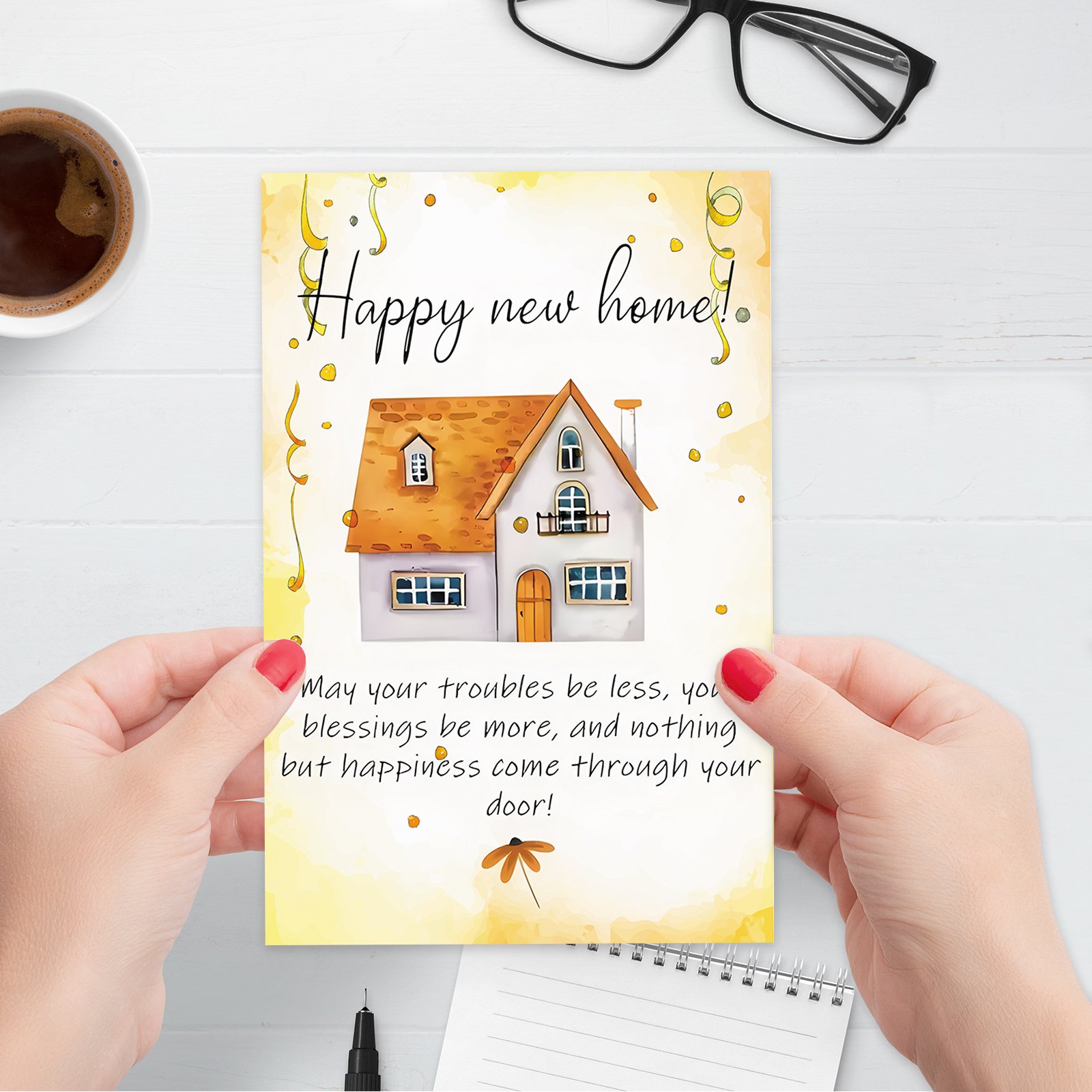 New Home Card, Funny Housewarming Card Gifts for Women Men, Congratulations on Having a New House Cards - Image 6