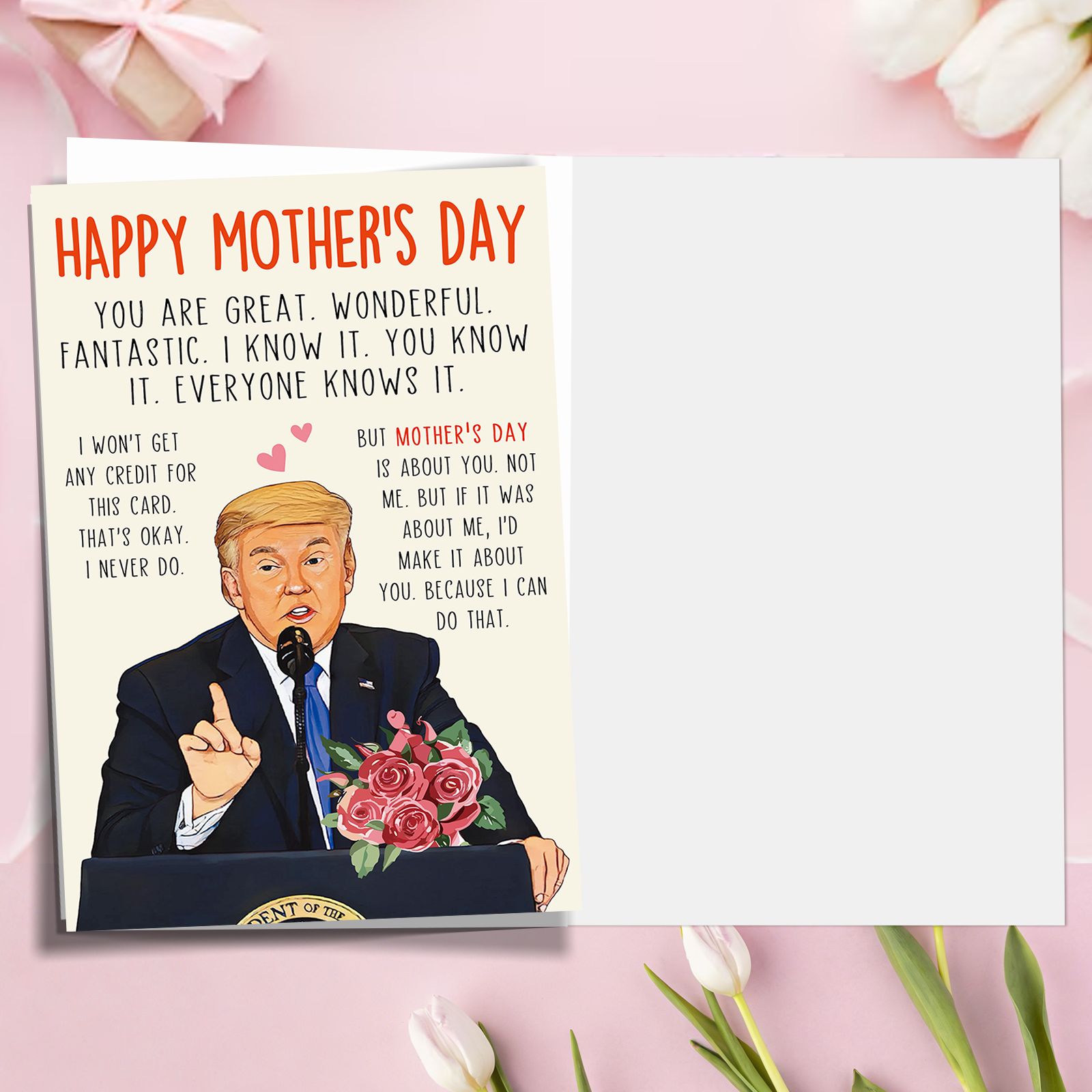 Funny Mothers Day Card, Humor Mothers Day Gifts for Mom from Daughter Son, Unique Mother’s Day Card for Wife from Husband - Image 3