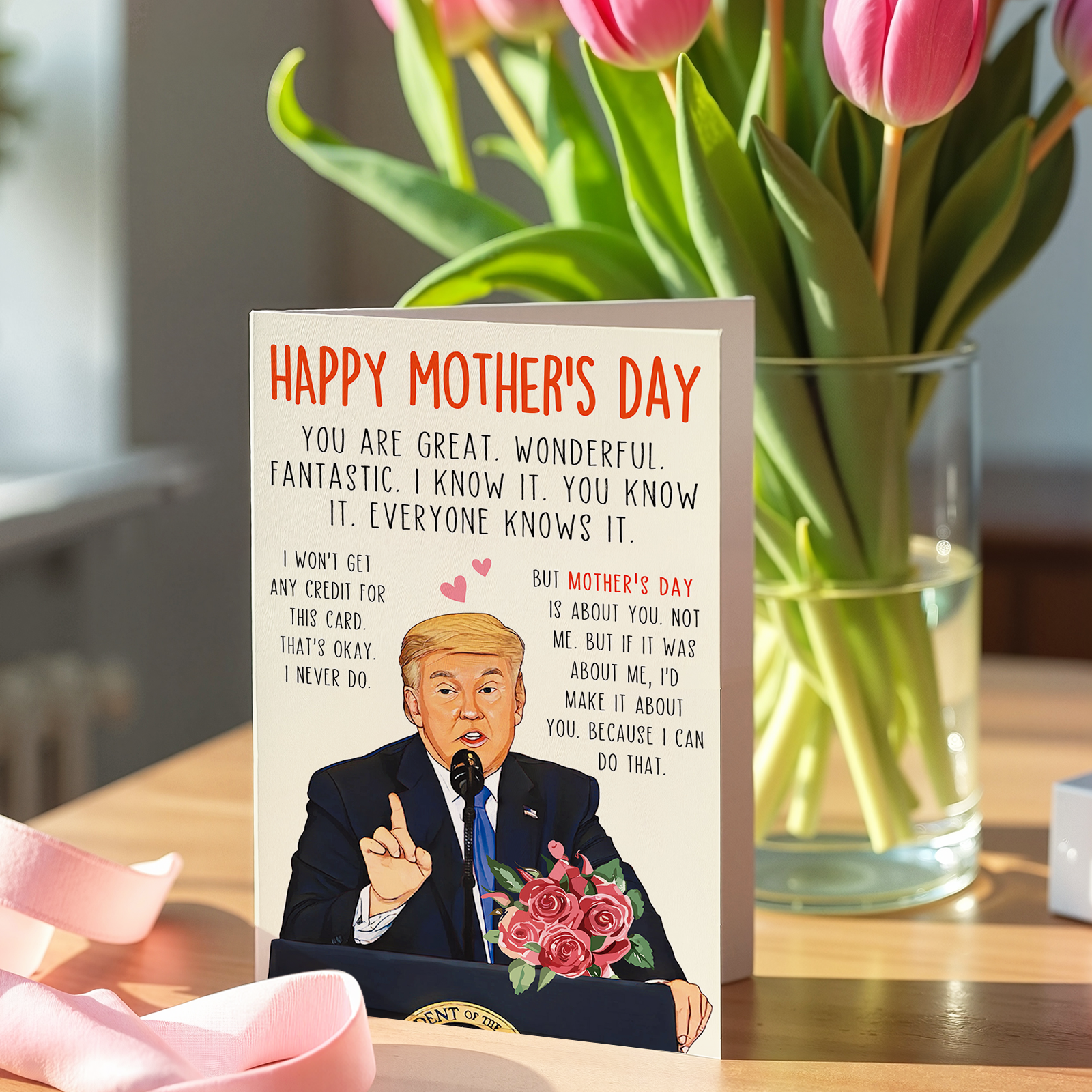 Funny Mothers Day Card, Humor Mothers Day Gifts for Mom from Daughter Son, Unique Mother’s Day Card for Wife from Husband - Image 6