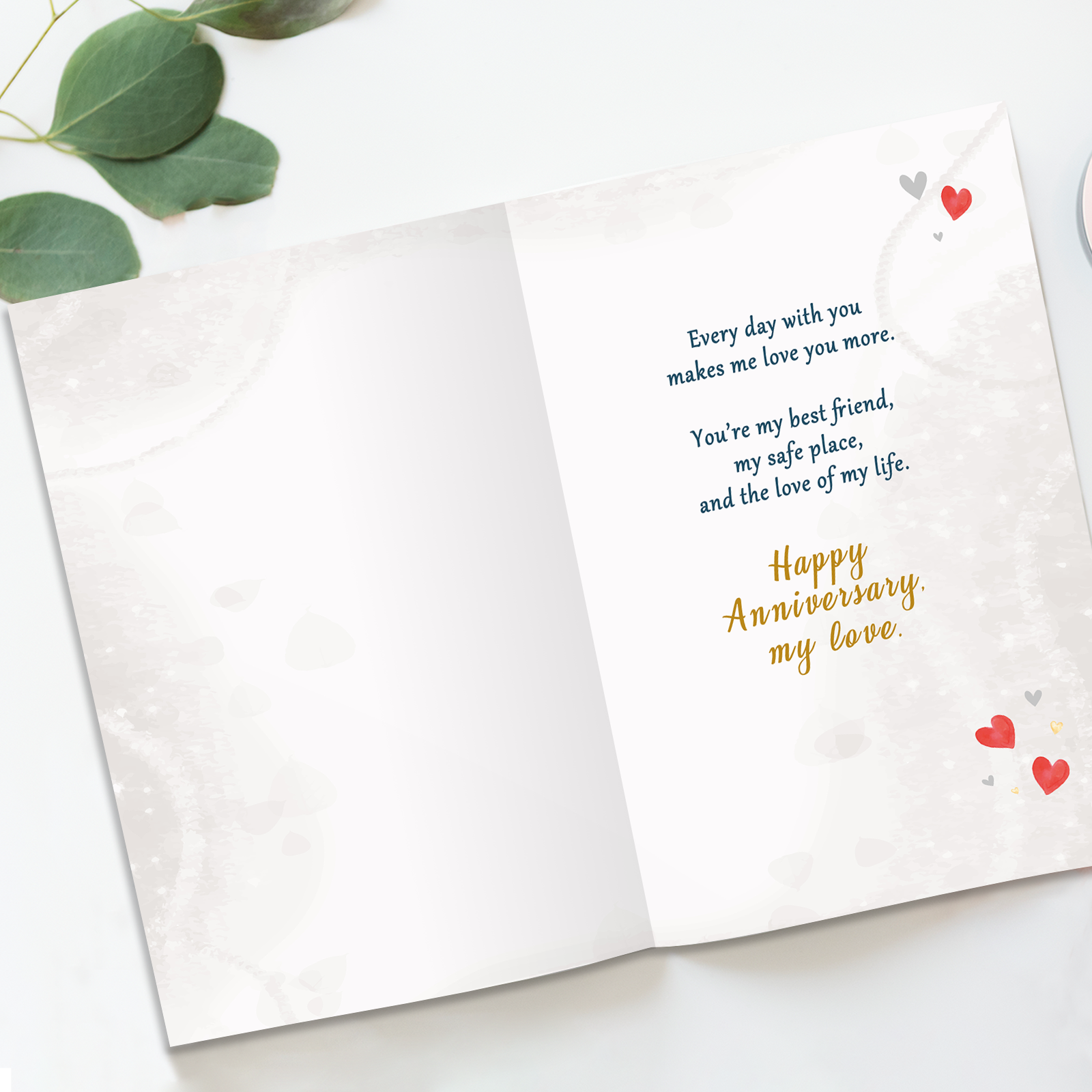 Beixian Romantic Anniversary Card for Husband, Funny Anniversary Card Gifts from Wife, Sweet Wedding Day Gifts for Husband - Image 5