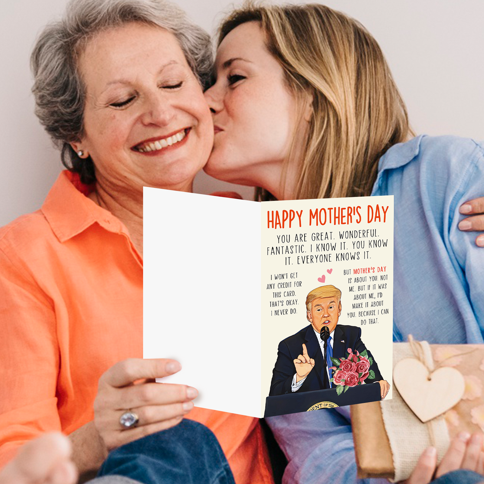 Funny Mothers Day Card, Humor Mothers Day Gifts for Mom from Daughter Son, Unique Mother’s Day Card for Wife from Husband - Image 4