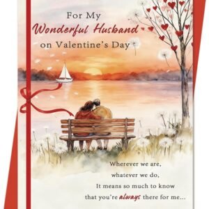 Valentines Day Cards for Husband | Romantic Husband Valentines Gifts for Him from Wife